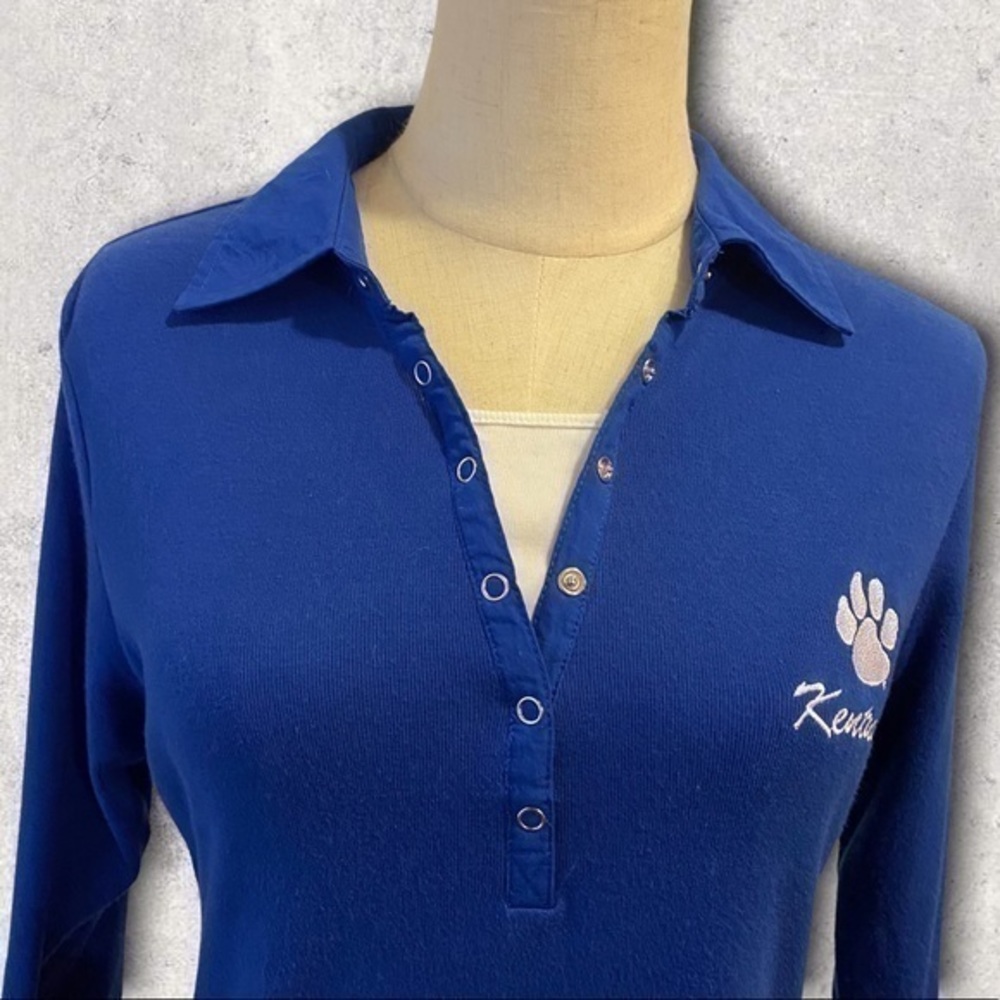•Wildcat Clothing Co• 3/4 length sleeve Kentucky wildcats top - Picture 3 of 8